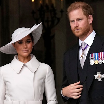 Prinz Harry und Herzogin Meghan bei einem gemeinsamen Auftritt in London.