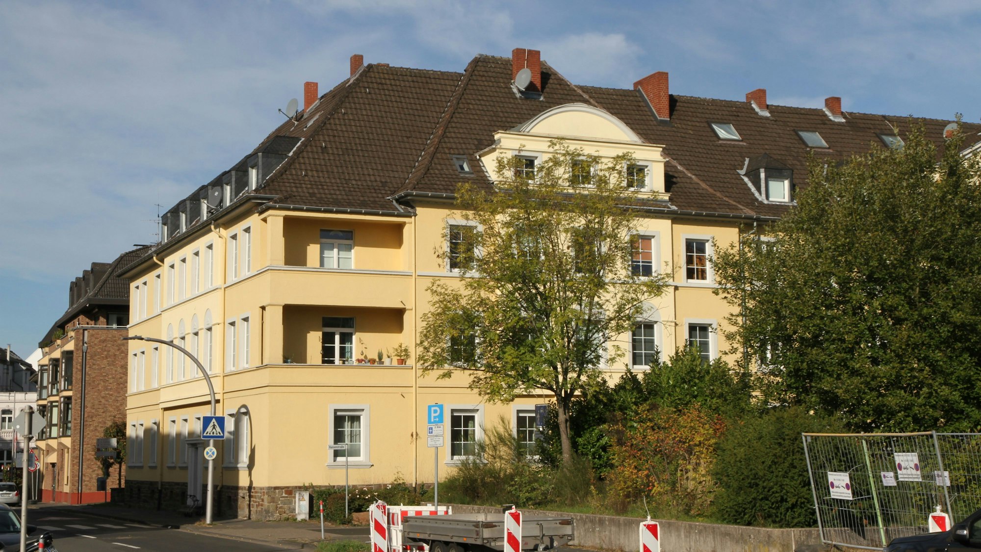 Wohnanlage von 1922 an der Weierstraße in Siegburg