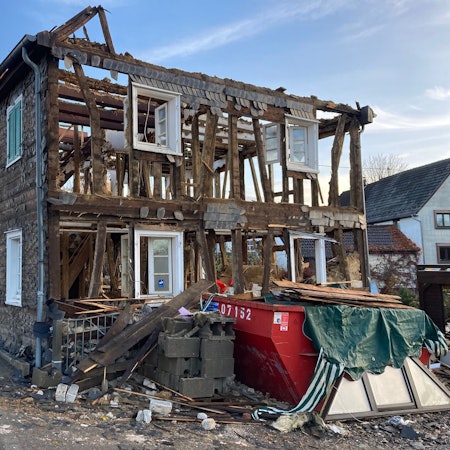 Die alte Leimfabrik an der Brölstraße.