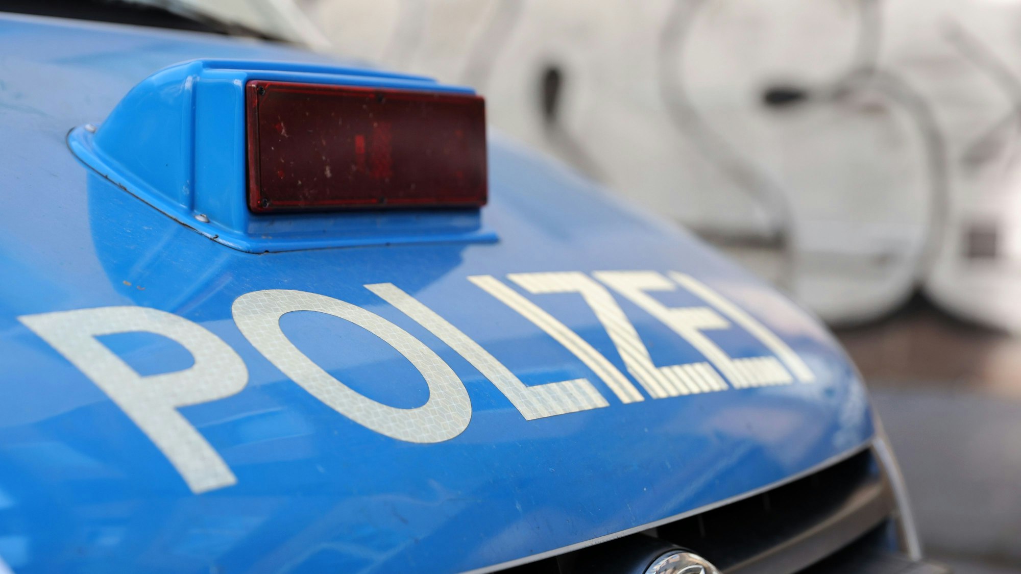 Ein Einsatzwagen der Polizei.