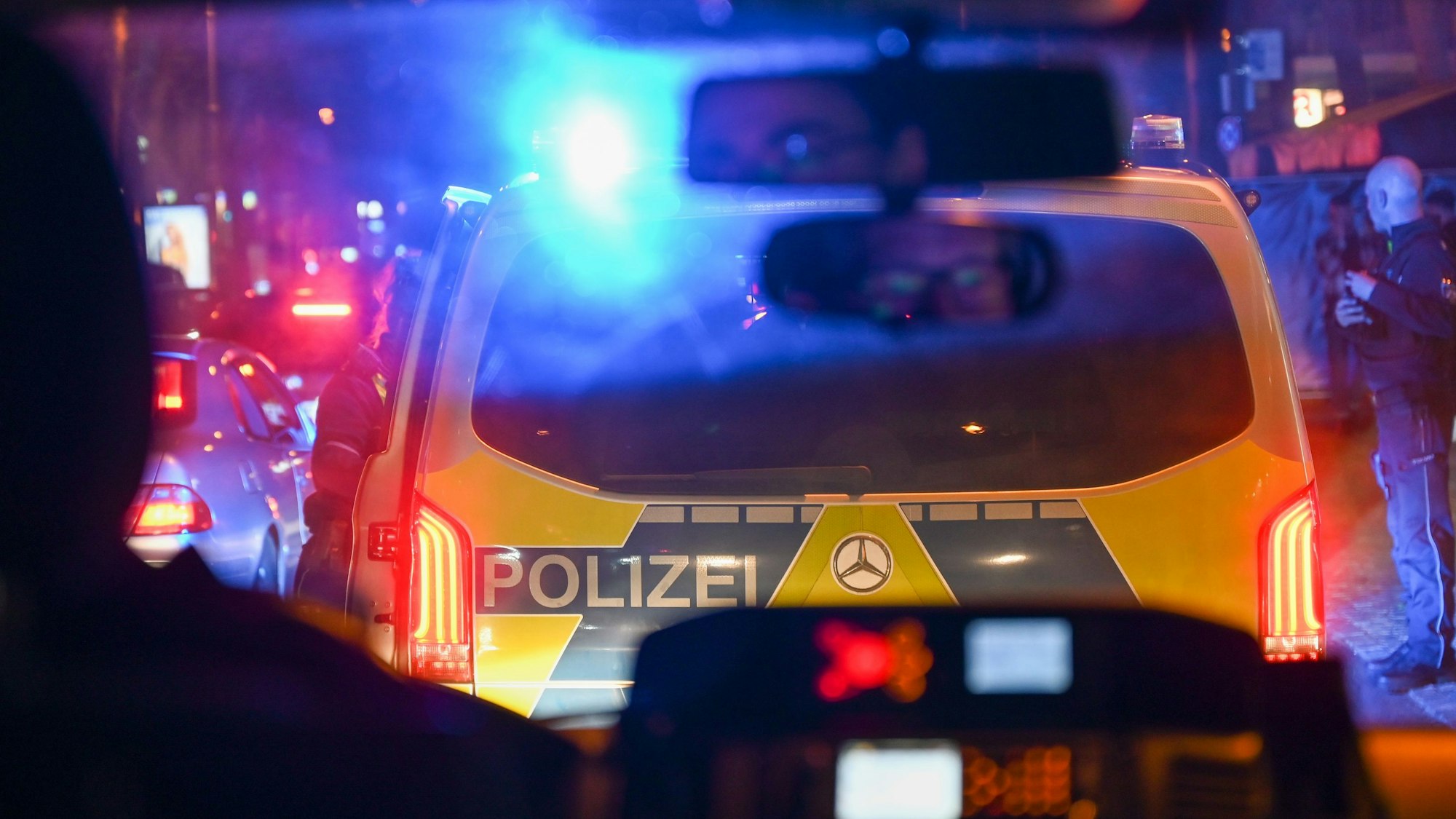 Polizeieinsatz auf dem Hohenzollernring