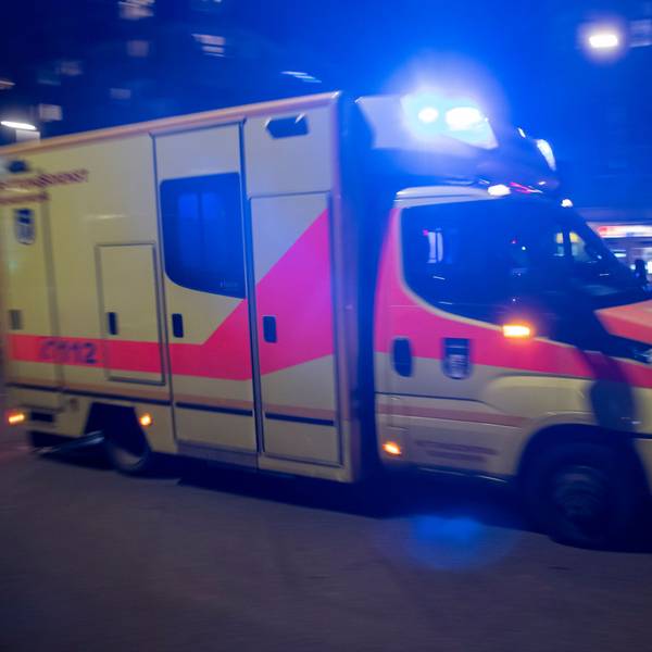 Rettungswagen in Berlin am 30.12.2022
