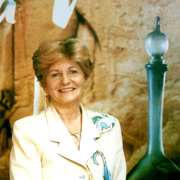 Tina Farina läckelt Mitte der 90er Jahre in die Kamera.