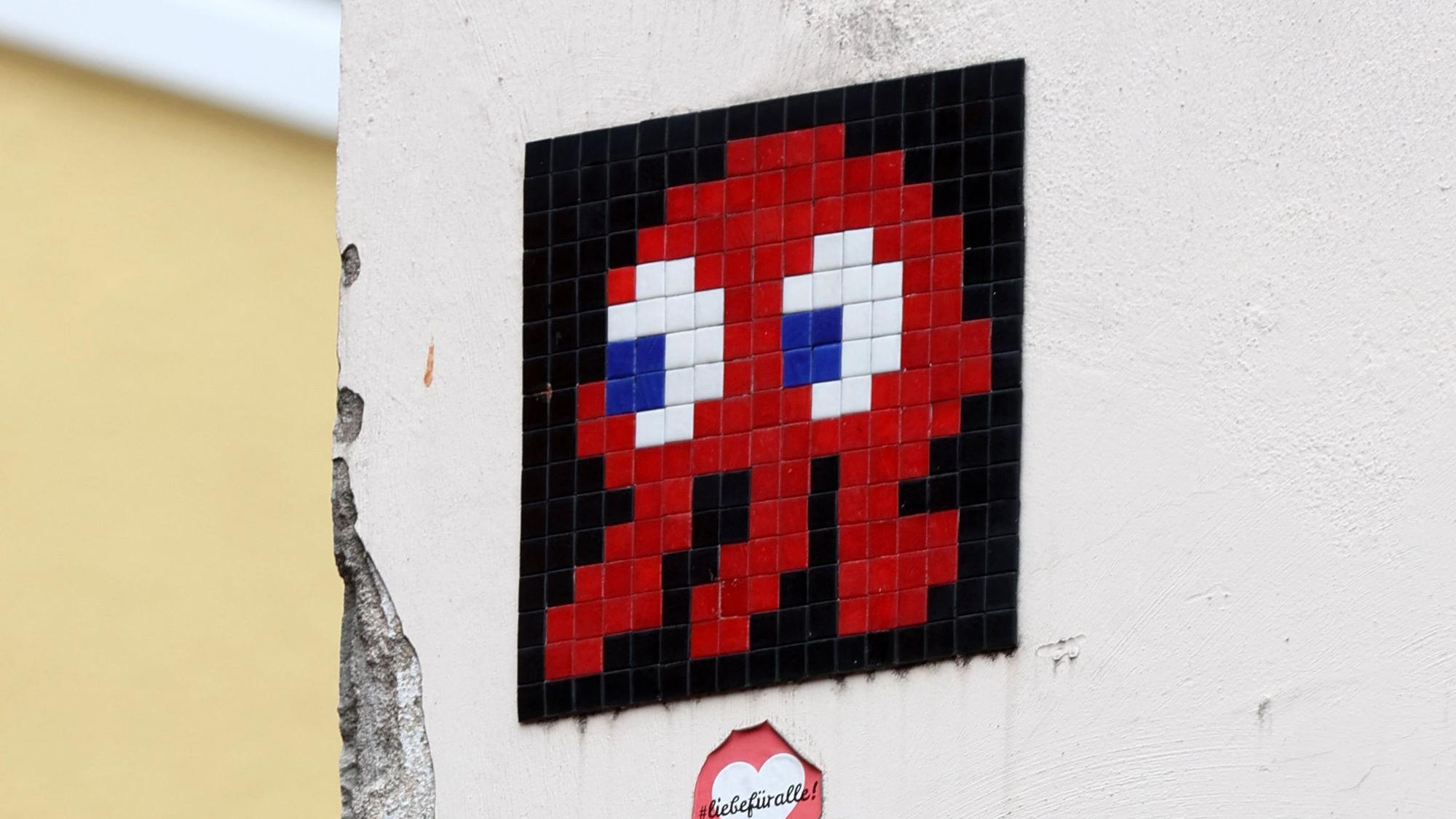 Streetart in Köln.
Krake am Heumarkt 58