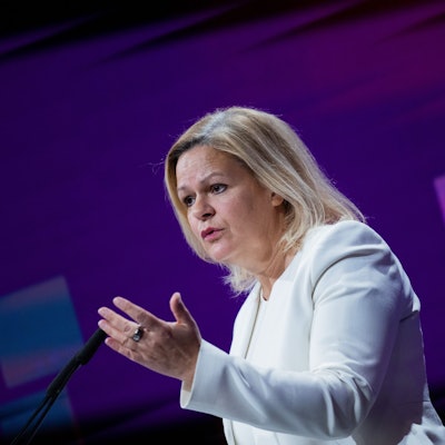 Bundesinnenministerin Nancy Faeser (SPD)