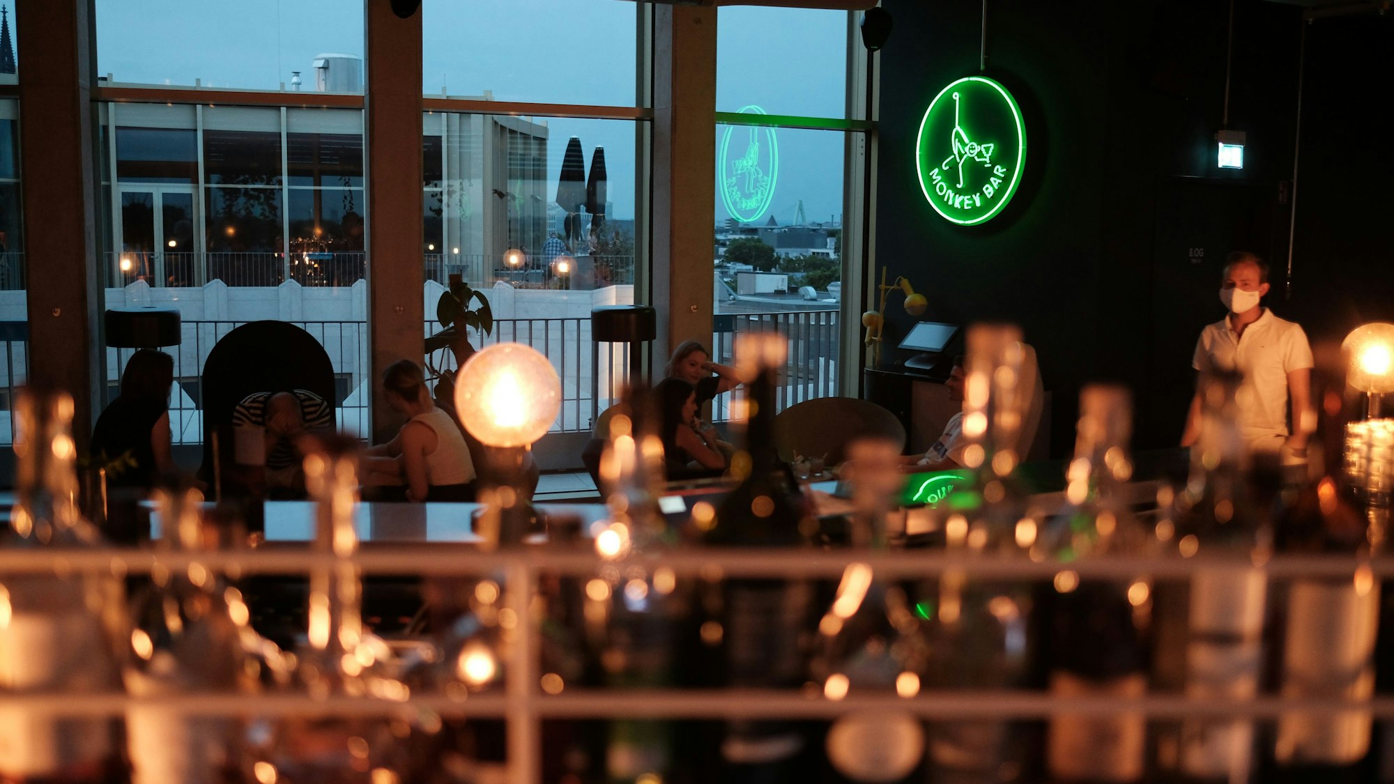 Monkey Bar im 25 Hours Hotel in Köln