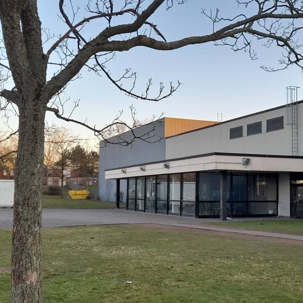 Turnhalle an der Heinrich-Böll-Gesamtschule in Köln-Chorweiler