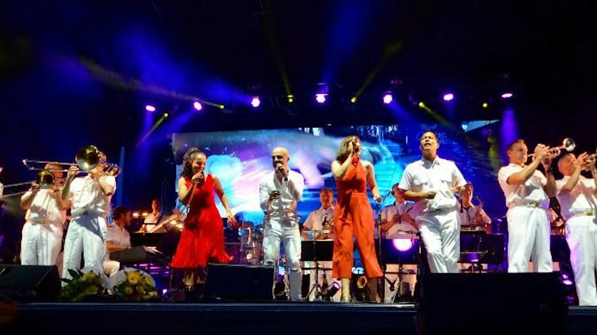 Die Big Band der Bundeswehr bei einem Auftritt