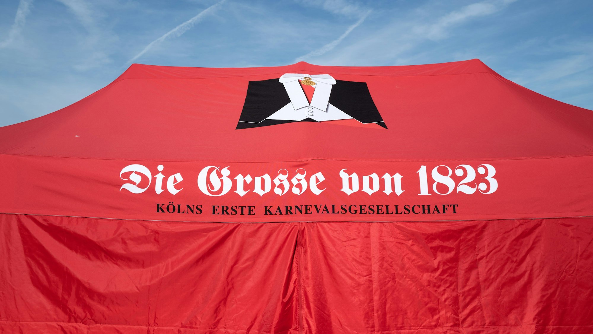 11.11.2022, Zelt der KG "Die Grosse von 1823" beim Sessionsauftakt Kölner Karneval im Tanzbrunnen, Fotograf: Christian Festag