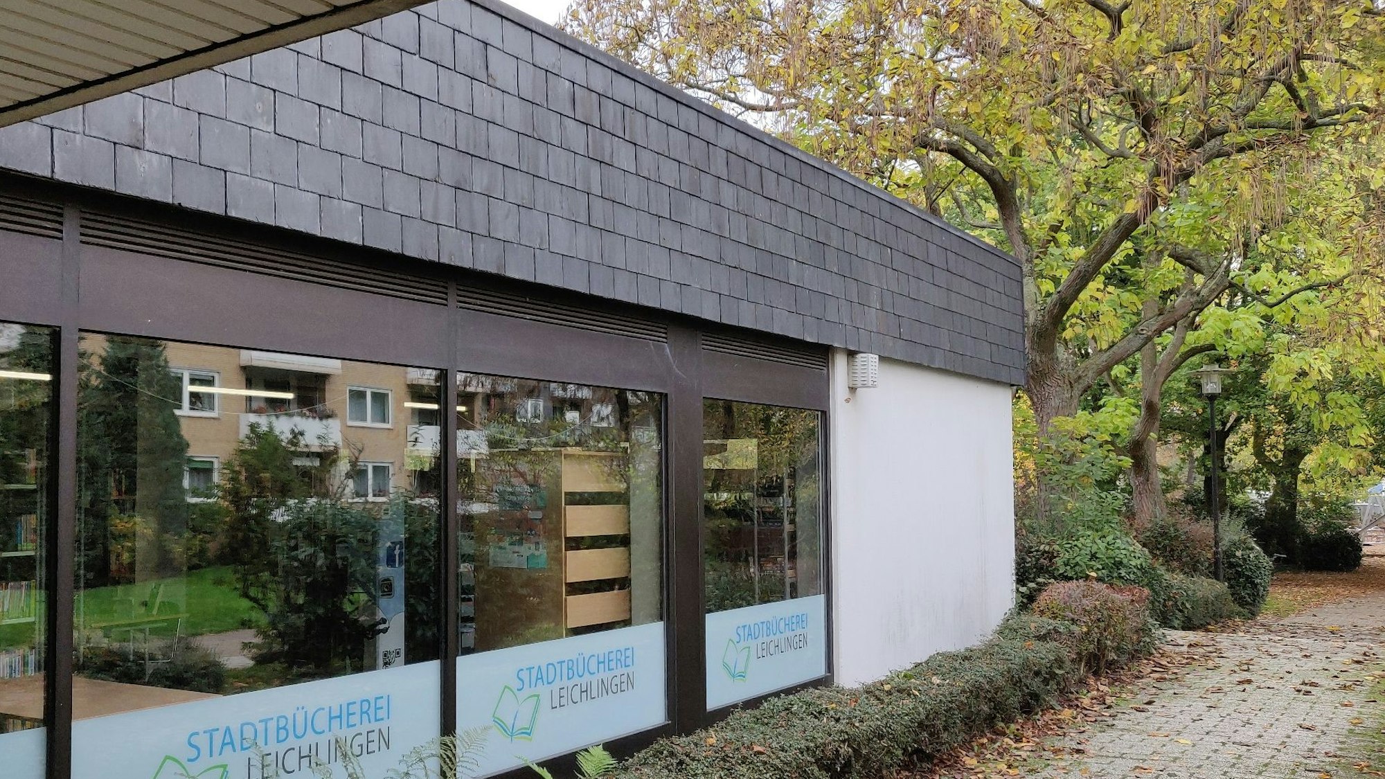 Die Leichlinger Stadtbücherei am Stadtpark