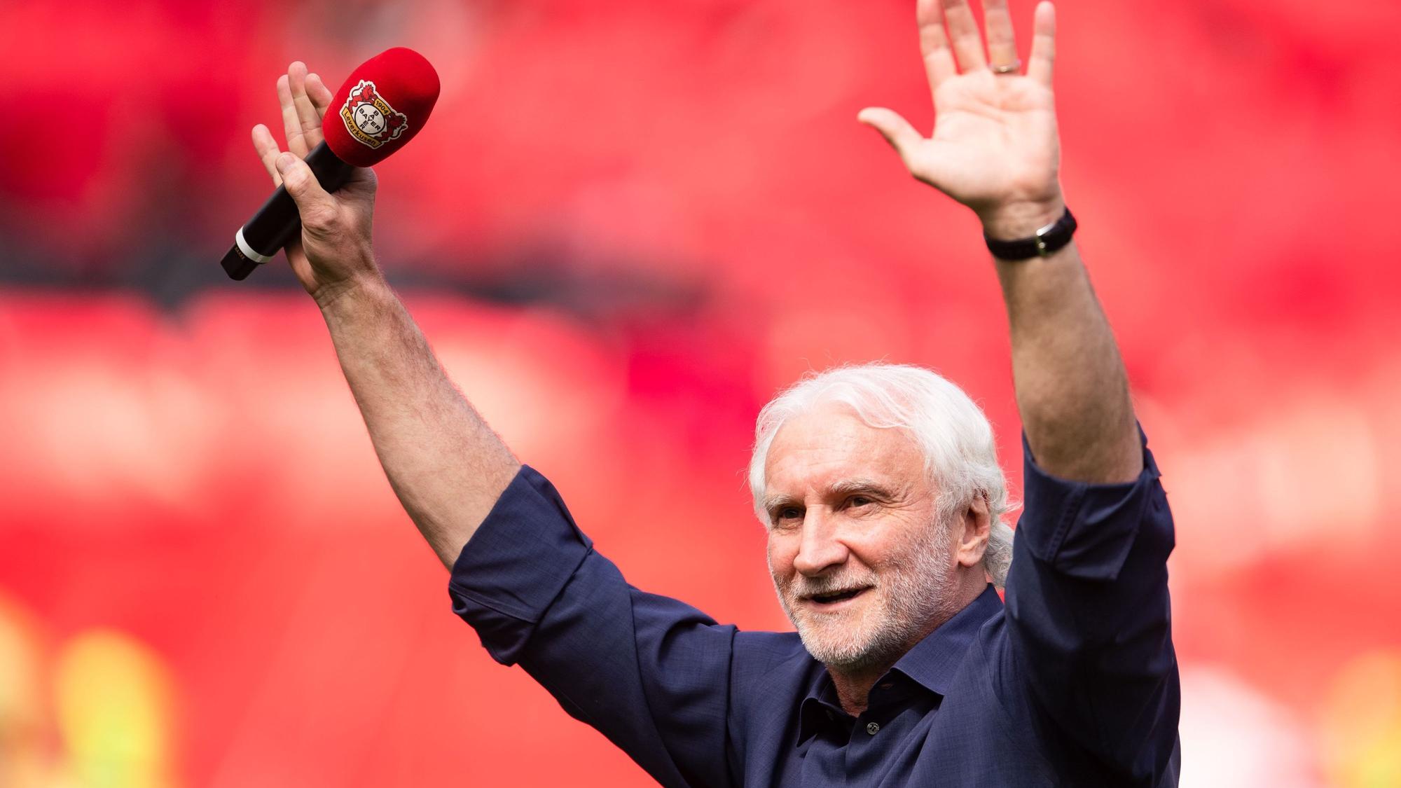 ARCHIV - 14.05.2022, Nordrhein-Westfalen, Leverkusen: Rudi Völler, ehemaliger Geschäftsführer Sport von Leverkusen (zu dpa: «Bericht: Völler Kandidat für Bierhoff-Nachfolge») Foto: Marius Becker/dpa +++ dpa-Bildfunk +++