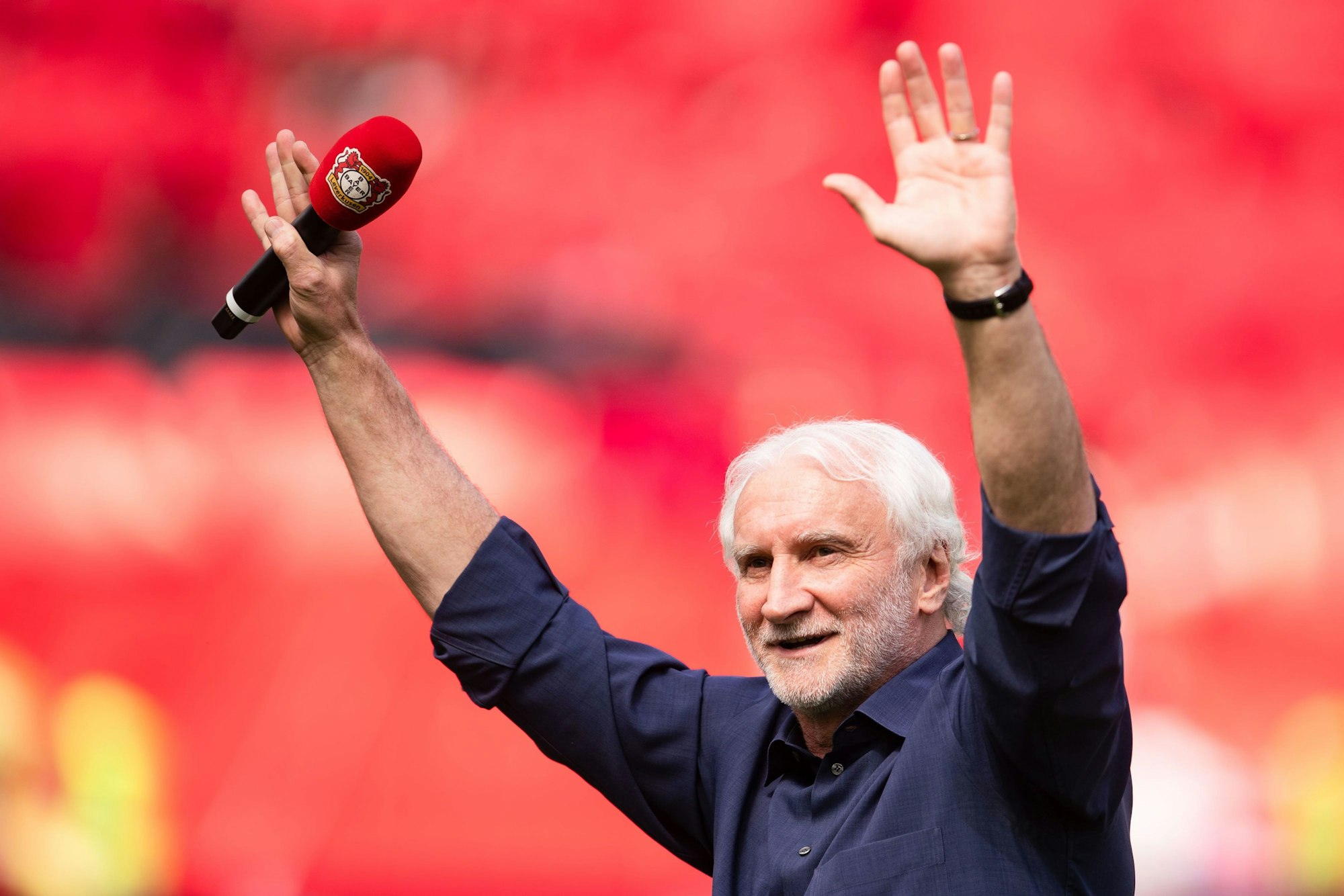 ARCHIV - 14.05.2022, Nordrhein-Westfalen, Leverkusen: Rudi Völler, ehemaliger Geschäftsführer Sport von Leverkusen (zu dpa: «Bericht: Völler Kandidat für Bierhoff-Nachfolge») Foto: Marius Becker/dpa +++ dpa-Bildfunk +++