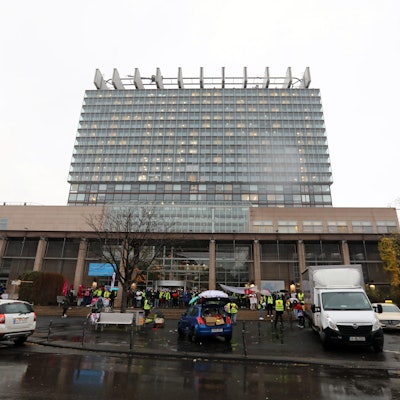 Das Bettenhaus der Uniklinik Köln.