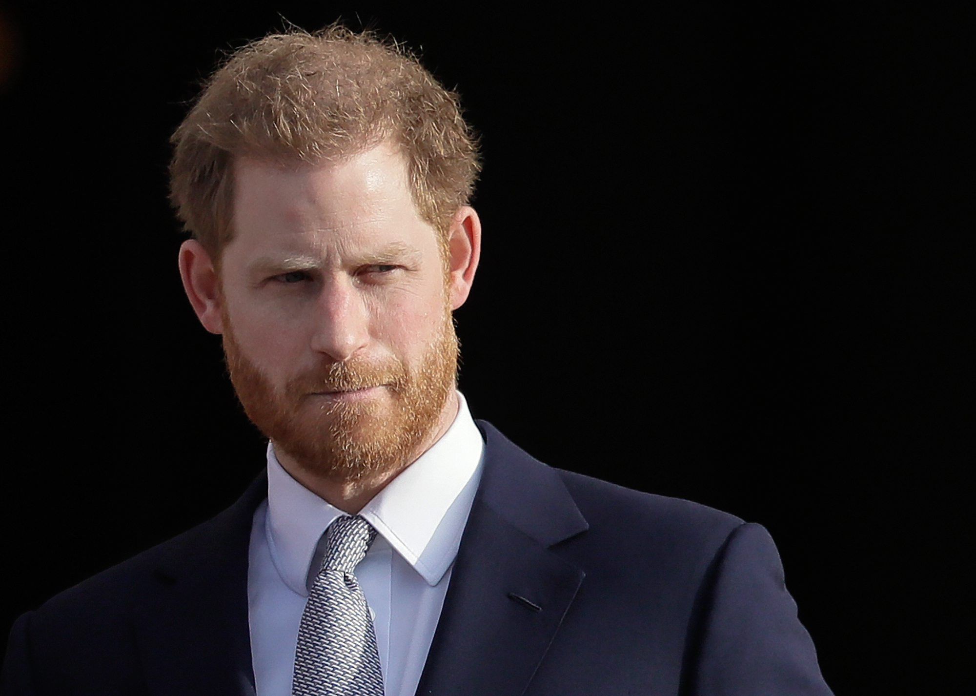 Nahaufnahme von Prinz Harry.