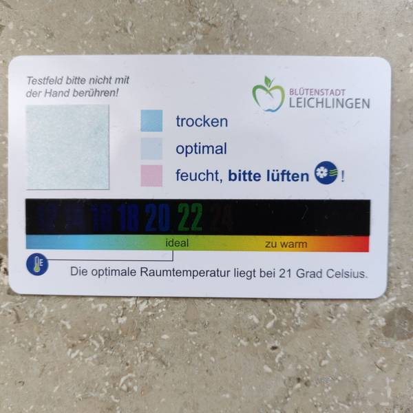 Die Raumklimakarte der Stadt Leichlingen