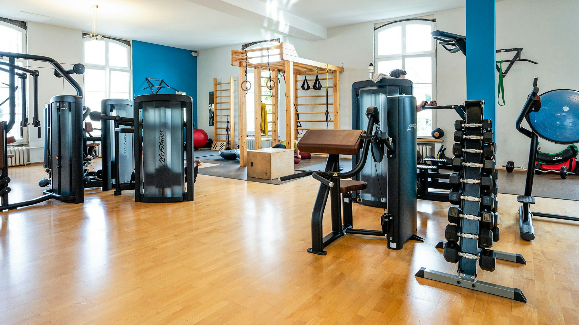Innenansicht Fitness-Studio Bushido