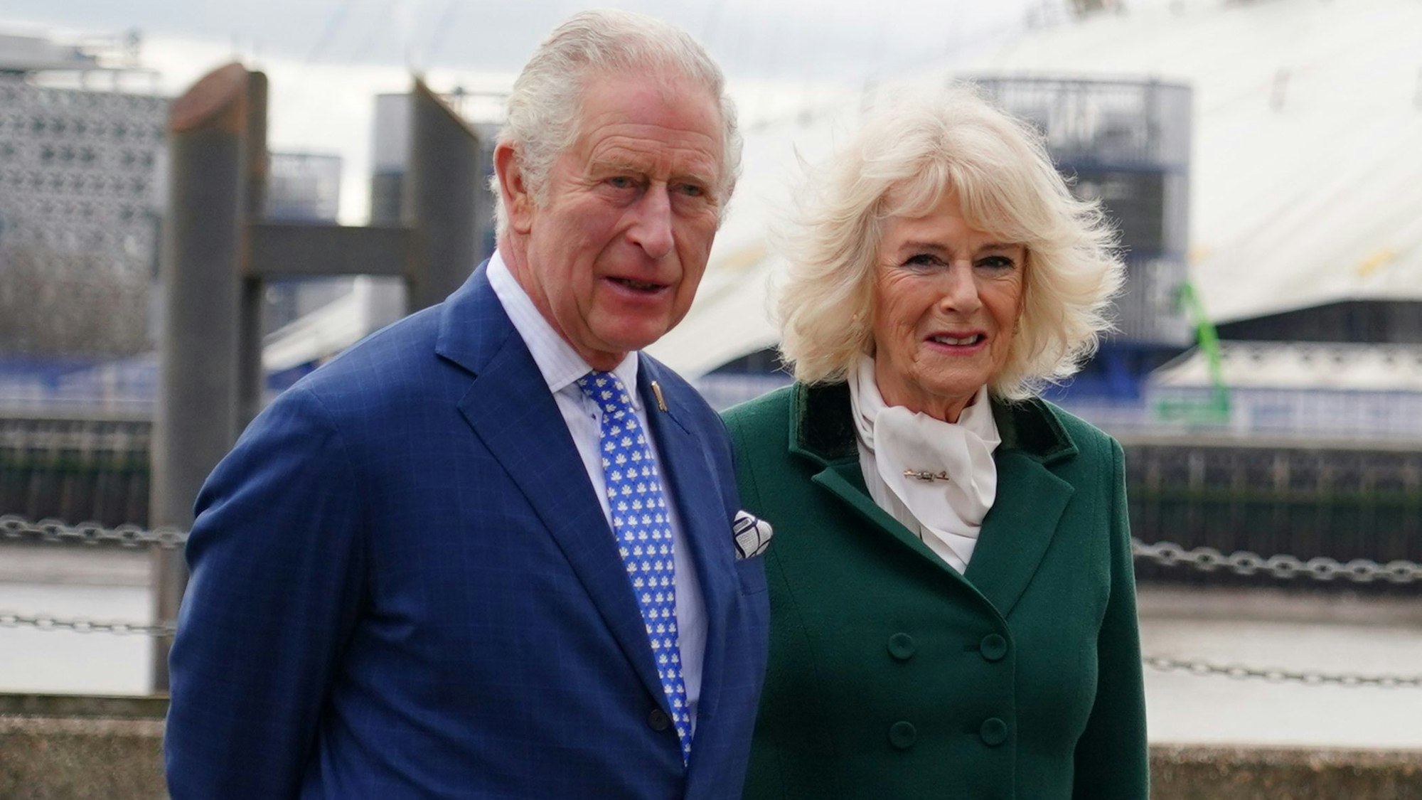 König Charles III. und seine Frau Königin Camilla