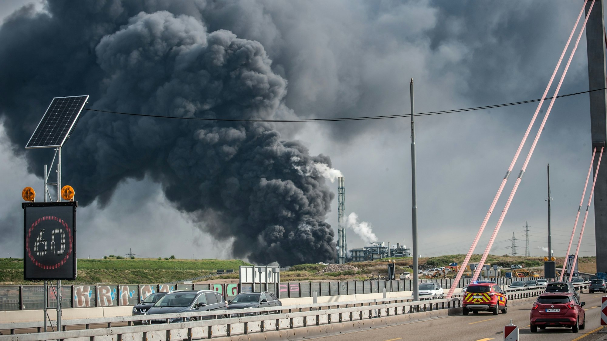 Der Explosion am 27. Juli 2021 in der Sondermüllverbrennung widmet sich jetzt eine Bürgerinitiative.