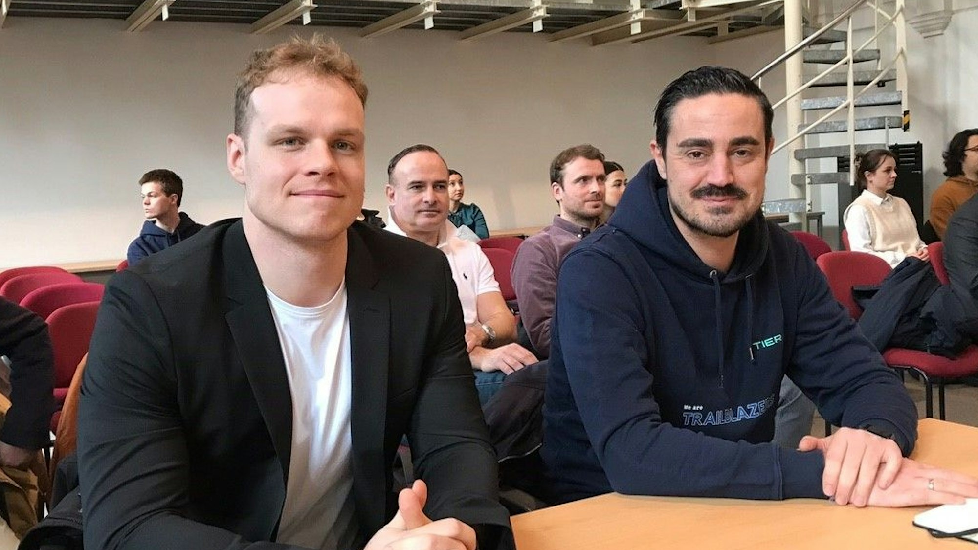 Christopher Dreke (links) und Philipp Haas