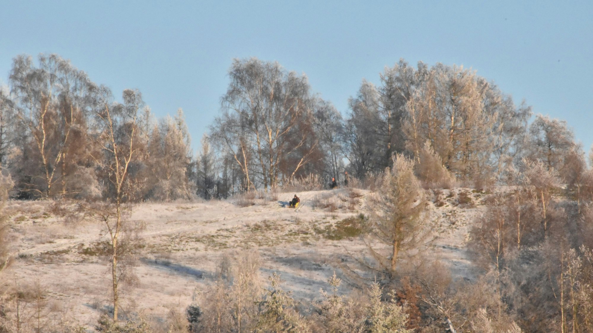 Rodler in einem Naturschutzgebiet des Rhein-Sieg-Kreises