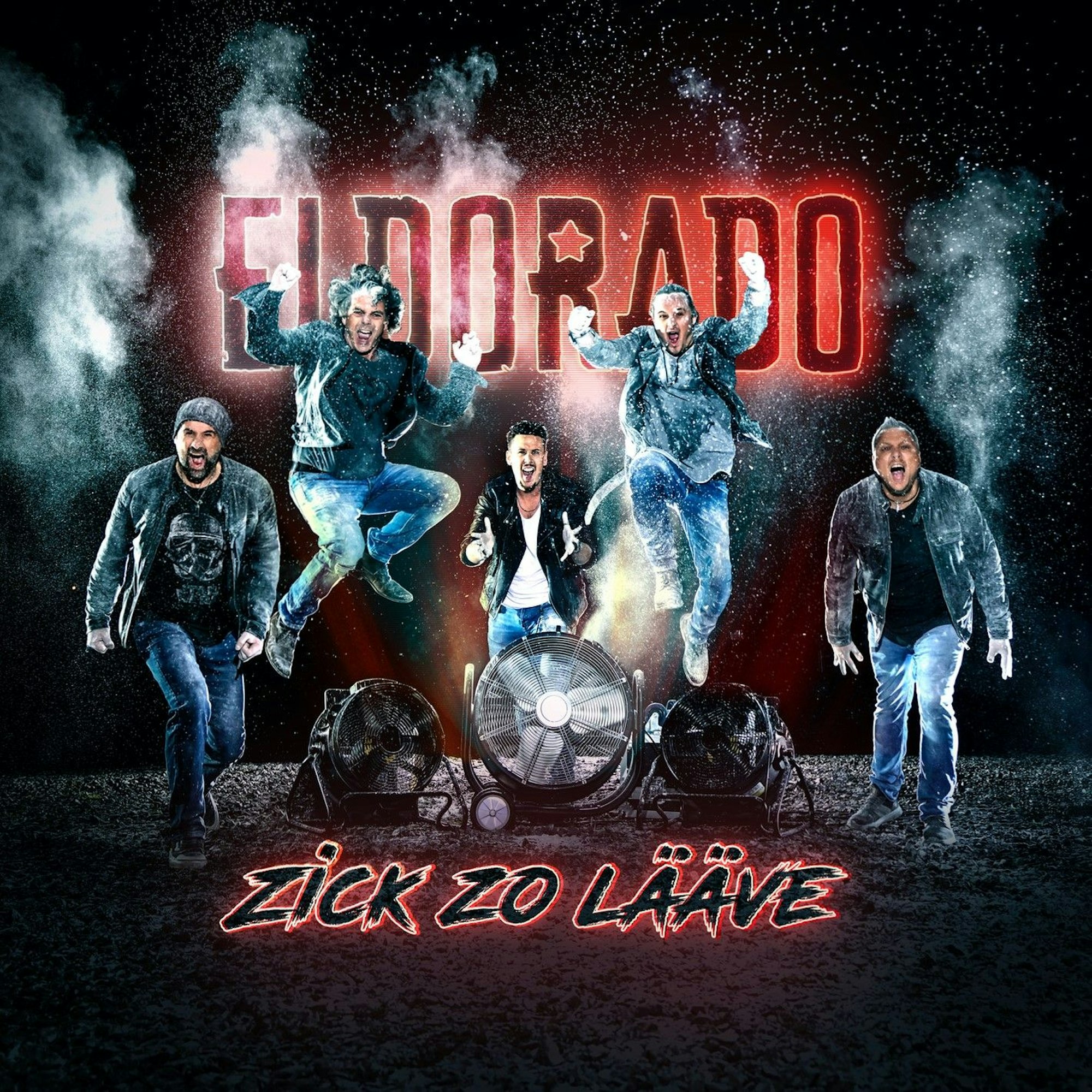 Das Cover des Albums zeigt die fünf Musiker.