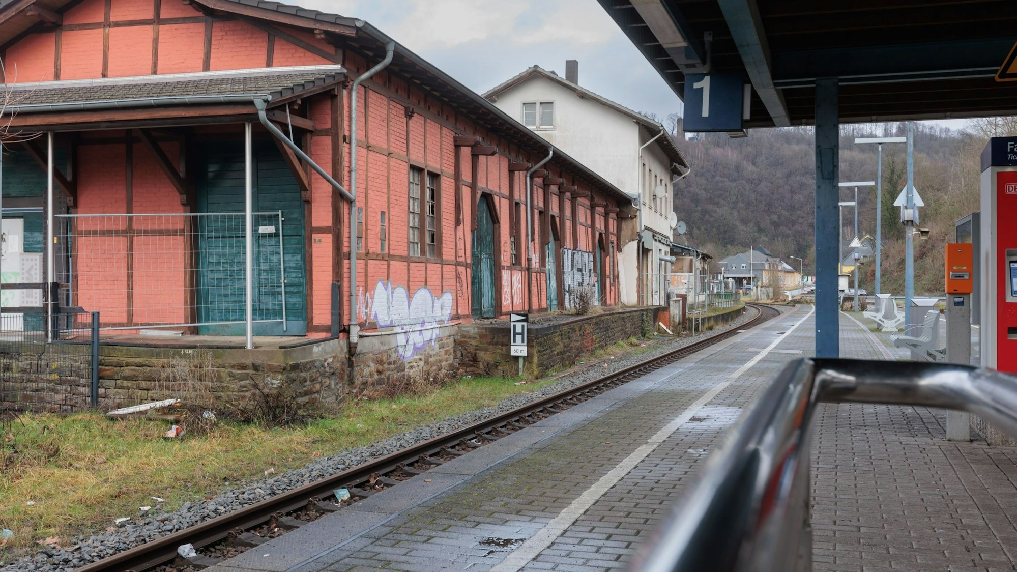 Der Bahnhof in Engelskirchen-Ründeroth