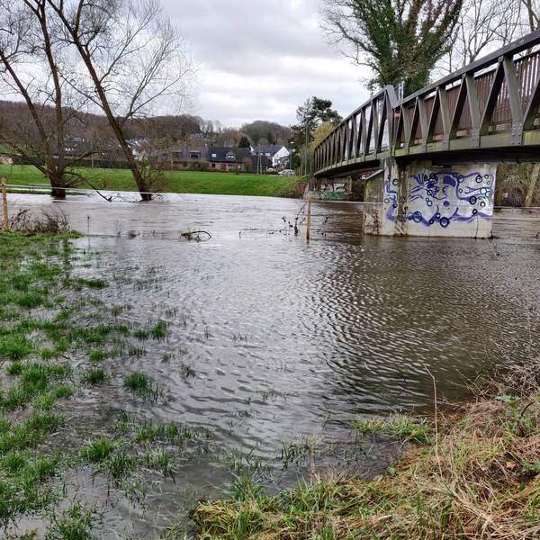 Hochwasser in Leichlingen 13. Januar 2023