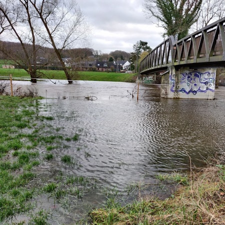 Hochwasser in Leichlingen 13. Januar 2023
