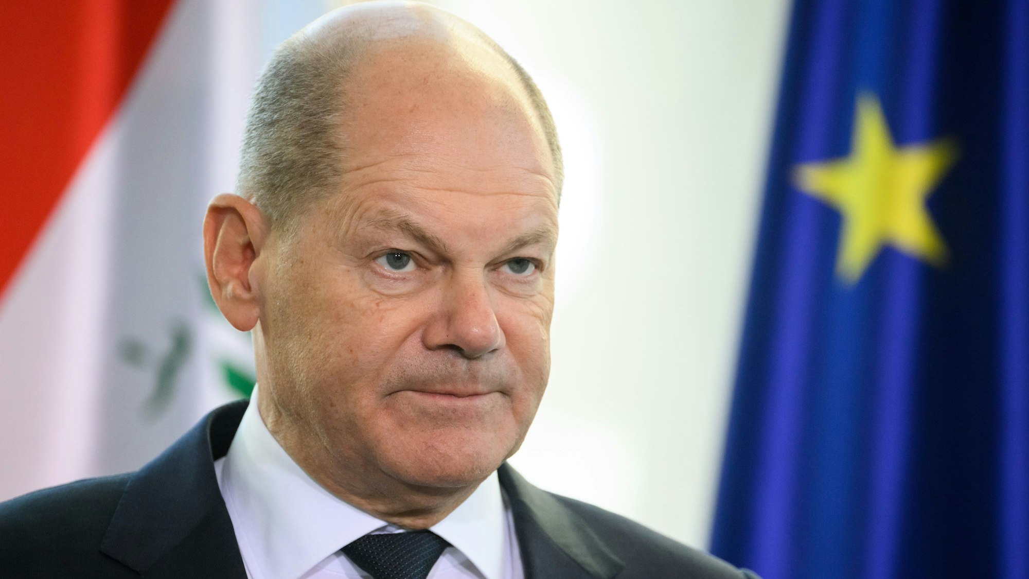 Olaf Scholz wurde trotz diverser Skandale 2021 Bundeskanzler.