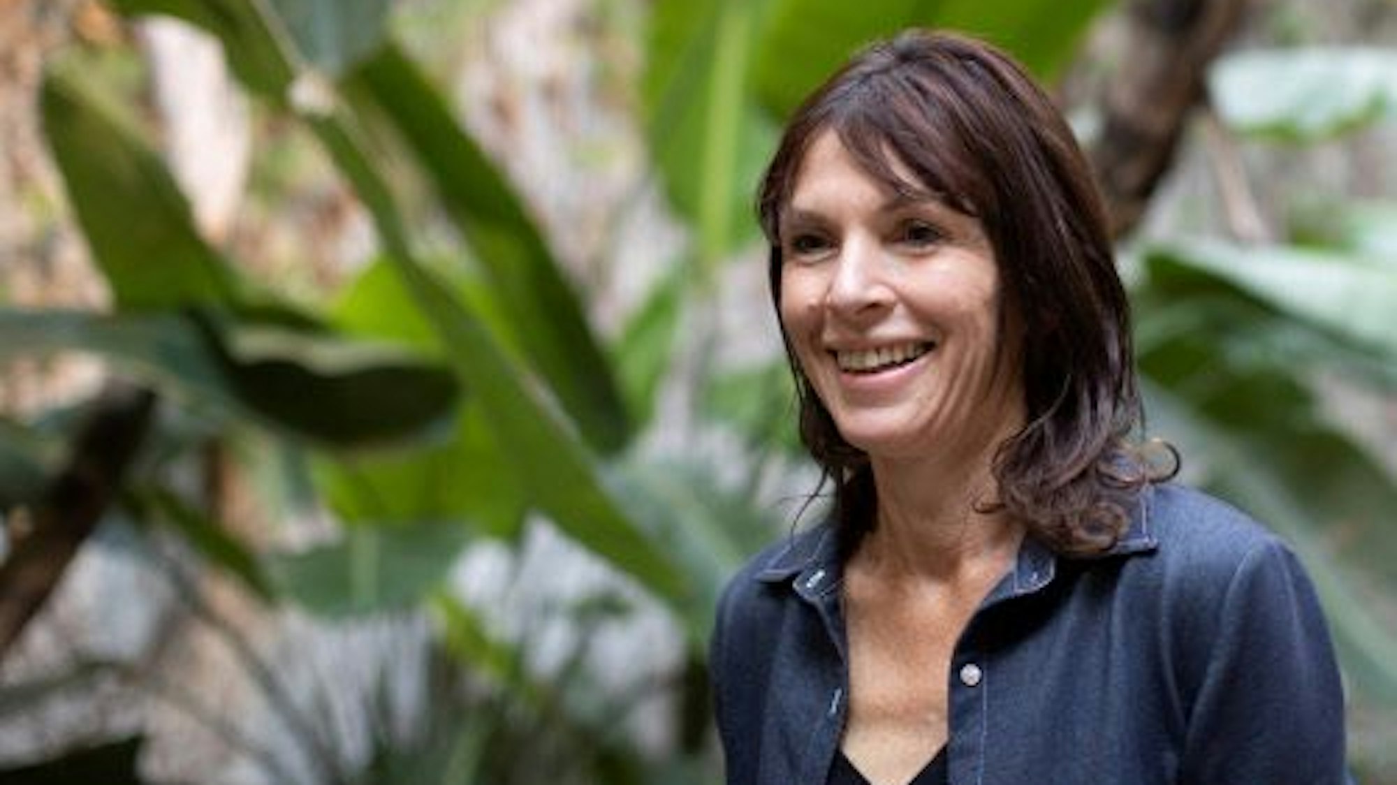 Die Schriftstellerin Rachel Cusk in Barcellona, Spanien.