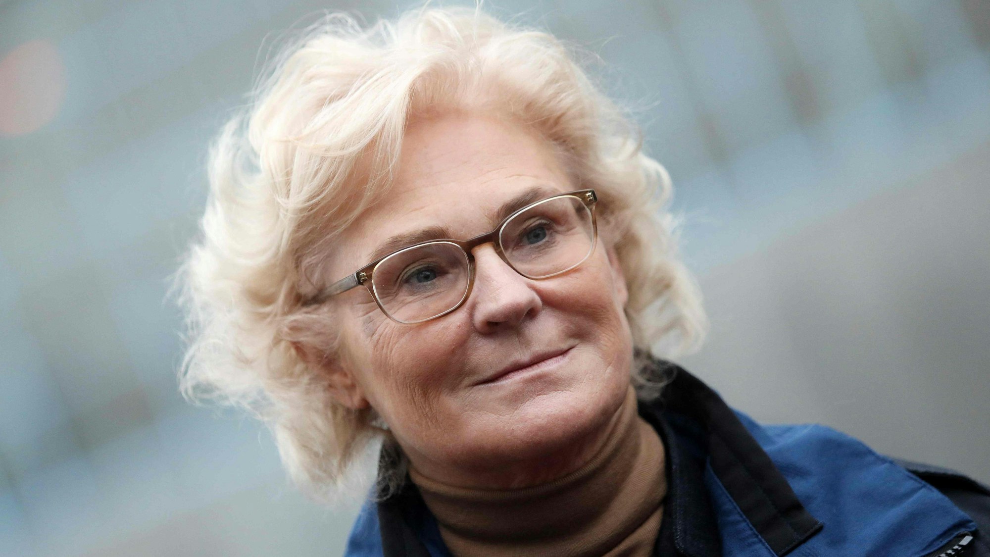 Bundesverteidigungsministerin Christine Lambrecht nimmt an der offiziellen Einweihung des deutschen Marinearsenals „Warnowwerft“ in Rostock-Warnemünde teil.