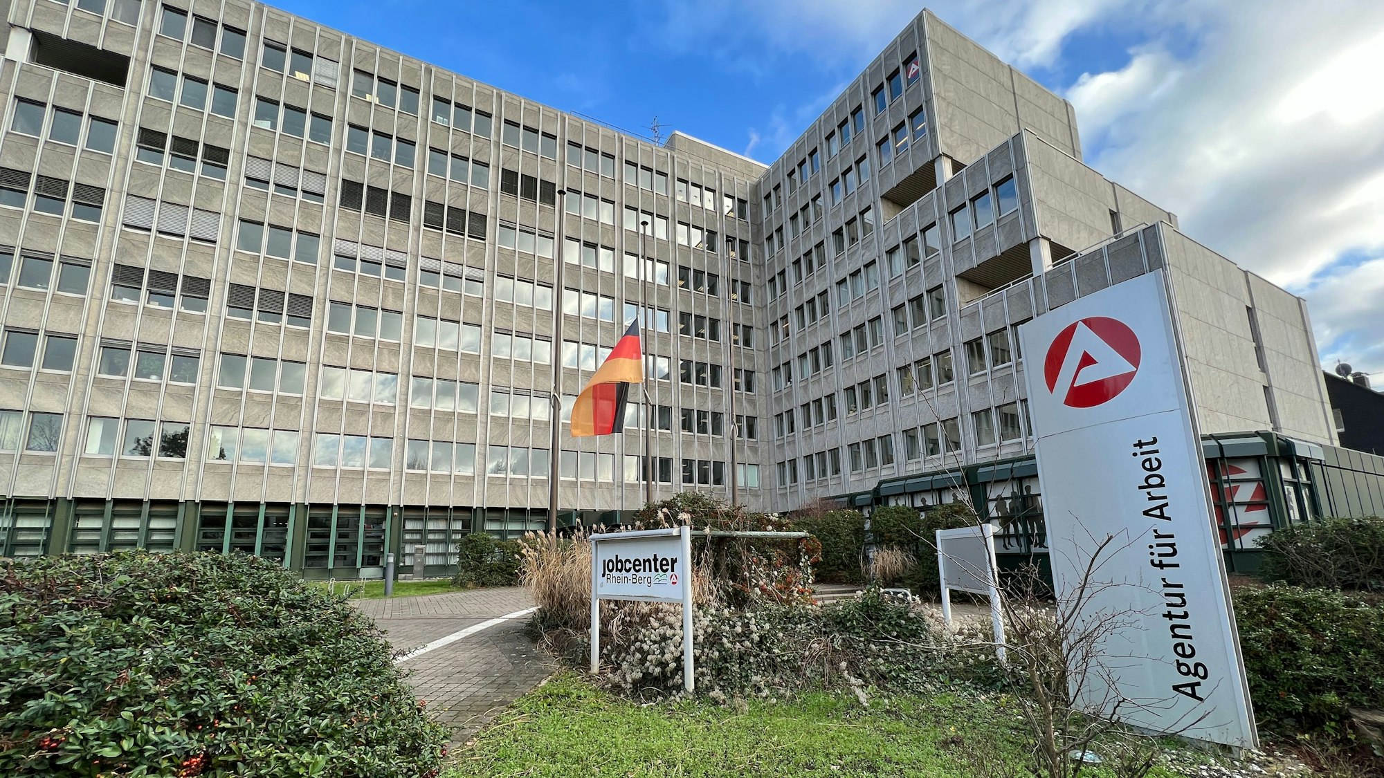 Die Agentur für Arbeit Bergisch Gladbach in Bergisch Gladbach-Heidkamp.