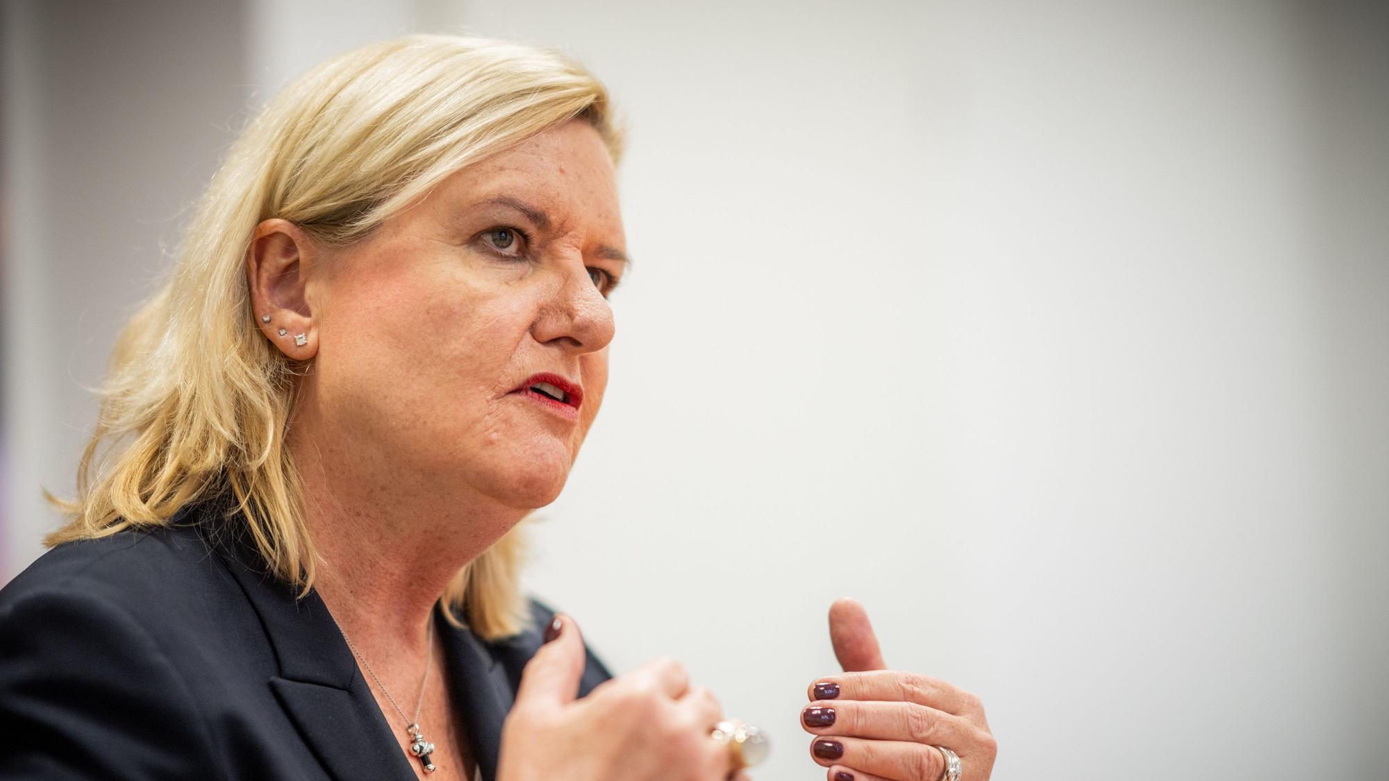 Eva Högl (SPD), Wehrbeauftragte des Deutscher Bundestag will das Sondervermögen verdreifachen.