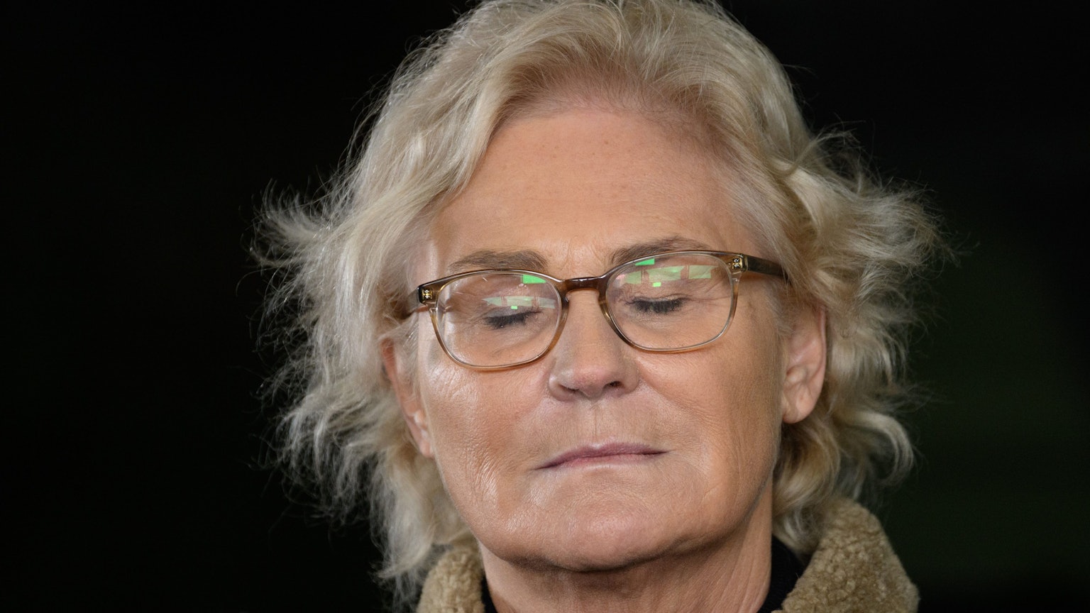 Christine Lambrecht (SPD), Bundesministerin der Verteidigung, beim Besuch des Panzergrenadierbataillons 371 in der der Erzgebirgskaserne.