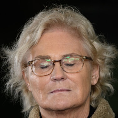 Christine Lambrecht (SPD), Bundesministerin der Verteidigung, beim Besuch des Panzergrenadierbataillons 371 in der der Erzgebirgskaserne.