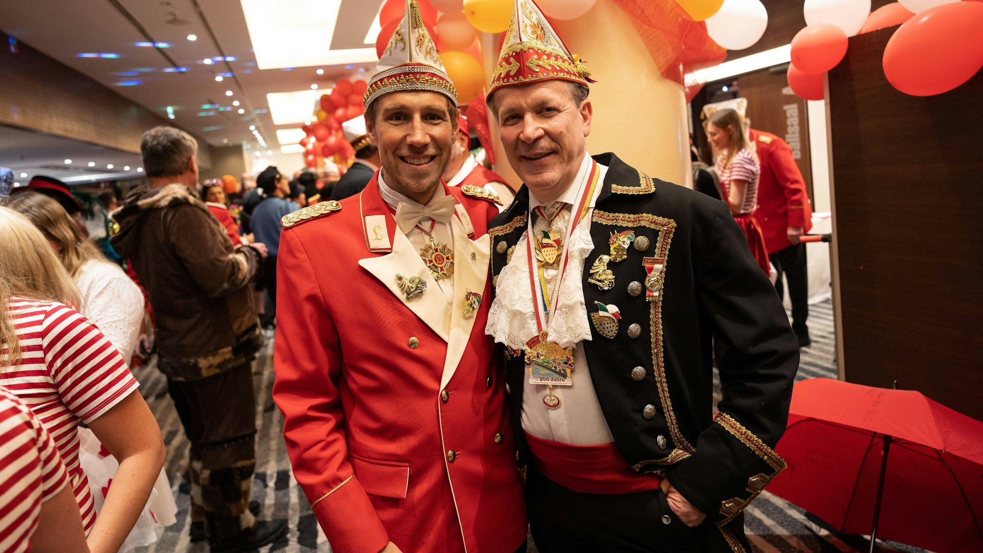 Dominik Müller mit Christoph Kuckelkorn