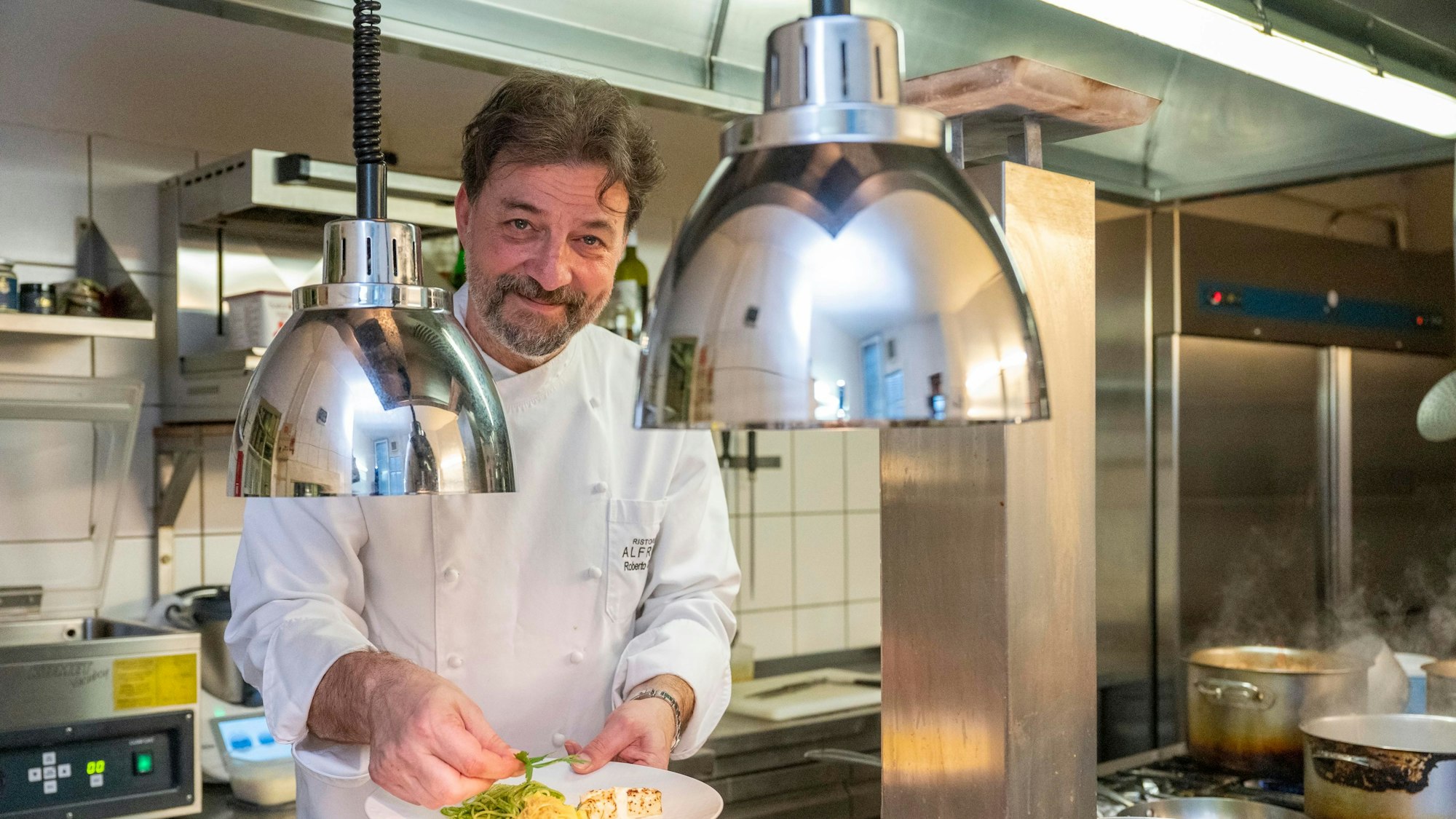 Roberto Carturan ist der Inhaber vom Restaurant Alfredo.