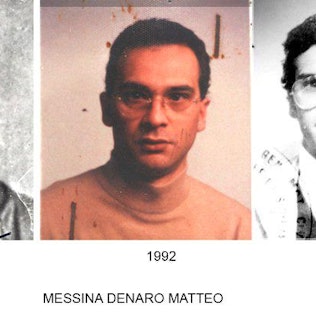 Drei Fahndungsfotos des italienischen Mafiosios Matteo Messina Denaro. Er war 1993 untergetaucht.