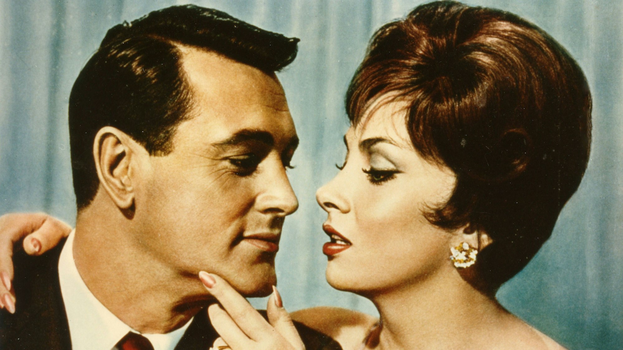 Rock Hudson, hier neben Gina Lollobrigida.