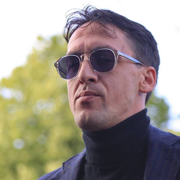Artur Smoljaninow bei einem Filmfestival im Jahr 2017. Der Schauspieler ist auch als „Russlands Rambo“ bekannt.