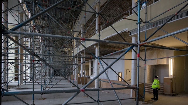 Das Foyer der Oper im Januar 2023.