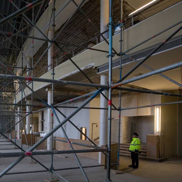 Das Foyer der Oper im Januar 2023.