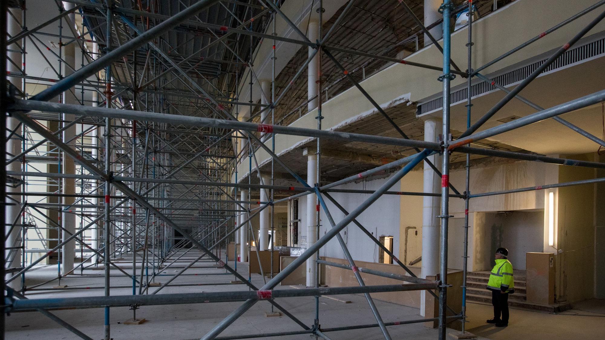 Das Foyer der Oper im Januar 2023.