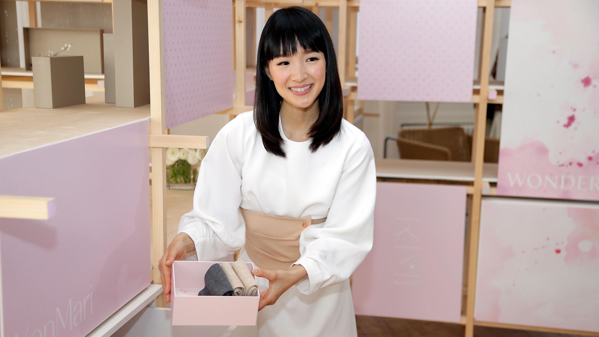 Sie hat den Trend zum Entrümpeln so richtig losgetreten: Marie Kondo, Autorin und Aufräumexpertin aus Japan.