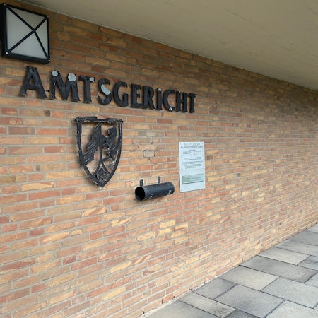 Das Gebäude vom Amtsgericht Bergisch Gladbach.