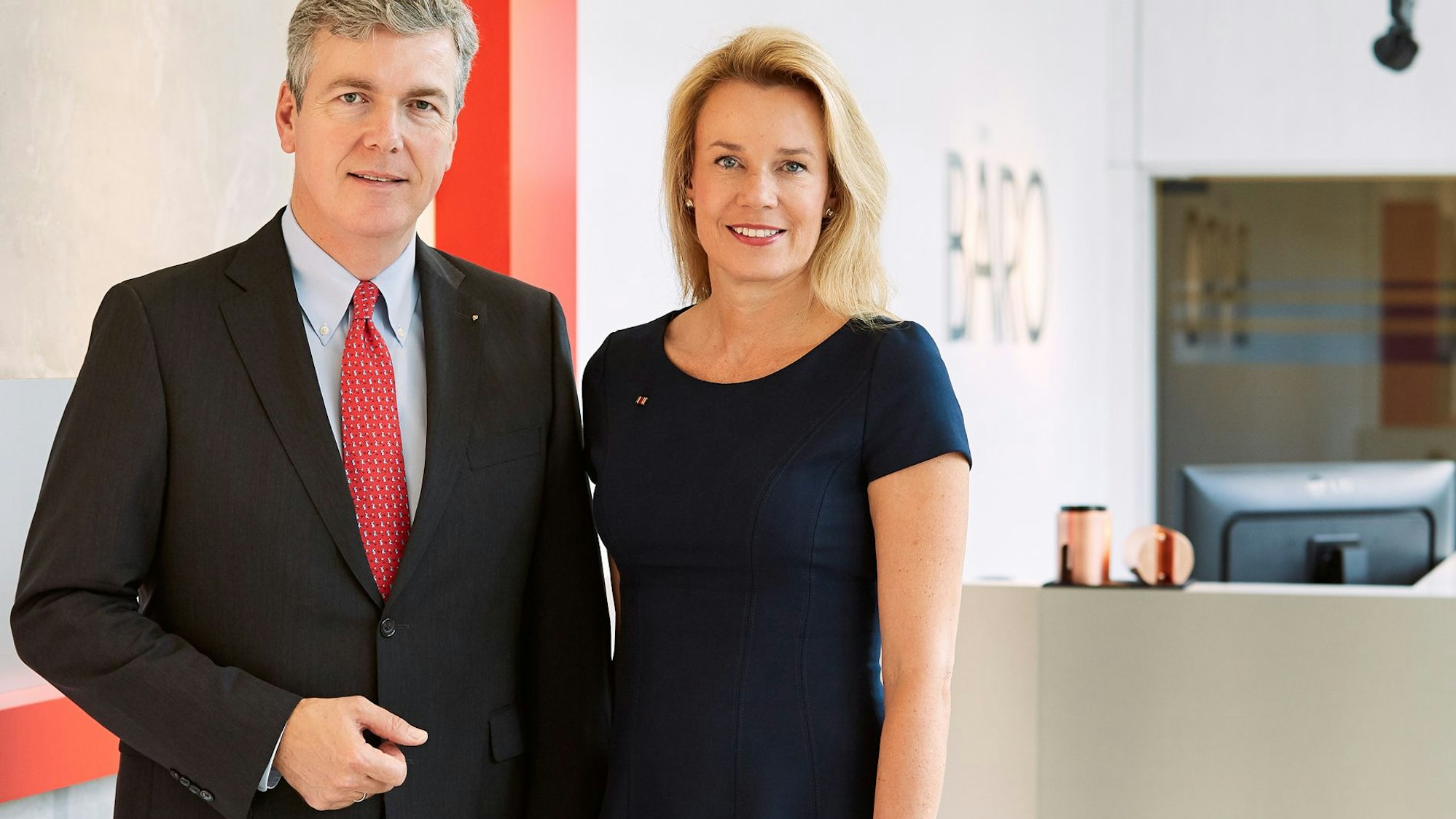 Die Bäro-Geschäftsführung mit J. Manuel und Sandra von Möller