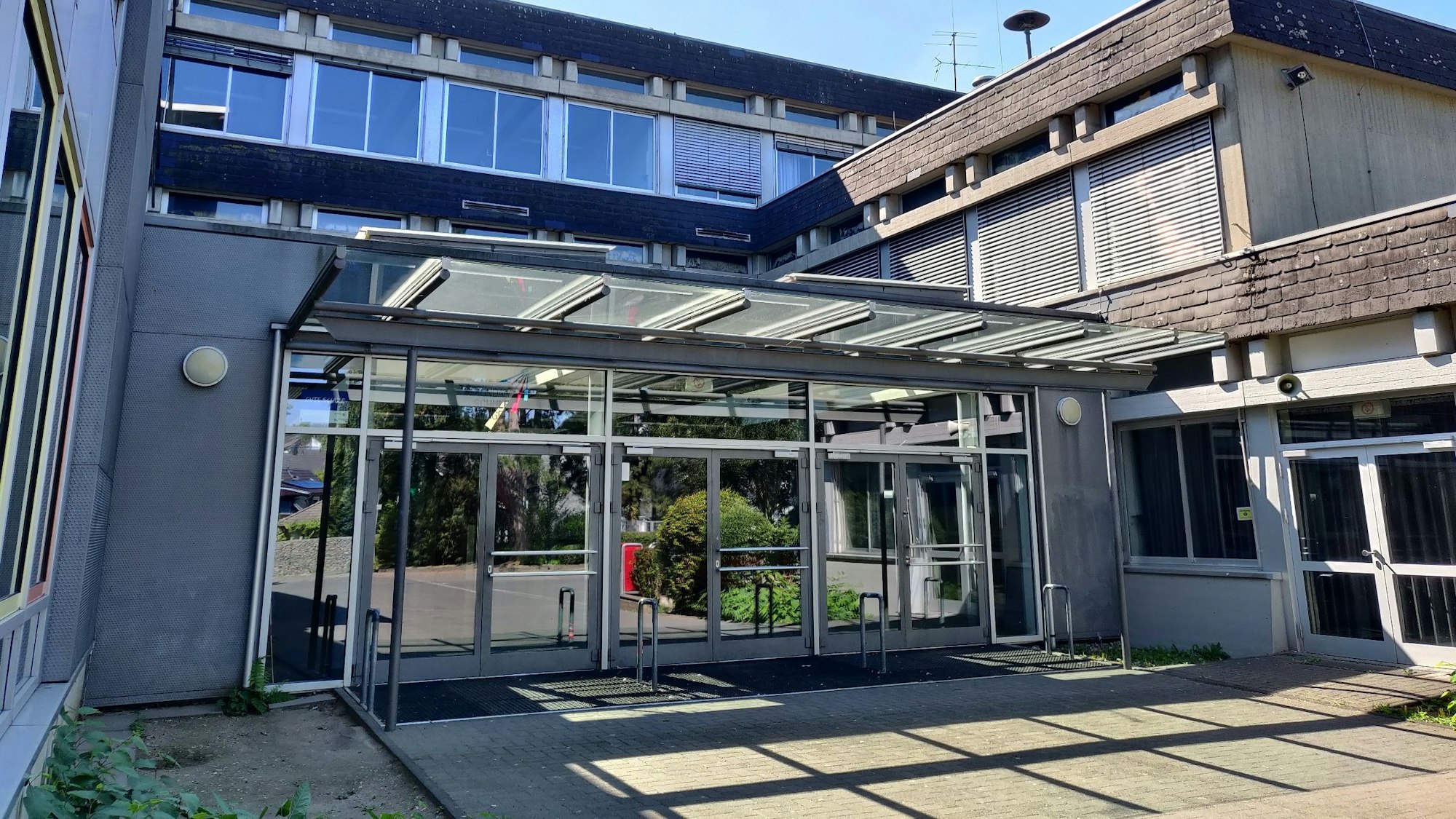 Eingang der Sekundarschule Leichlingen