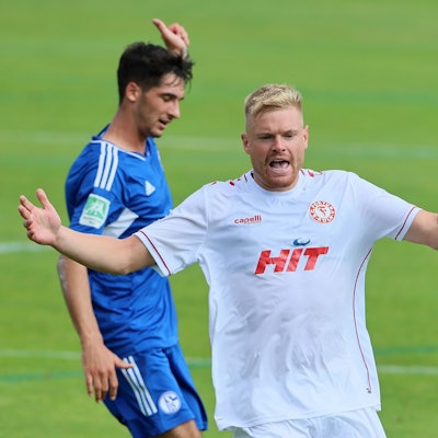 SC Fortuna Köln vs. Schalke 04 II, 4.Liga,
Lars Lokotsch (Fortuna), 20.08.2022, Bild: Herbert Bucco