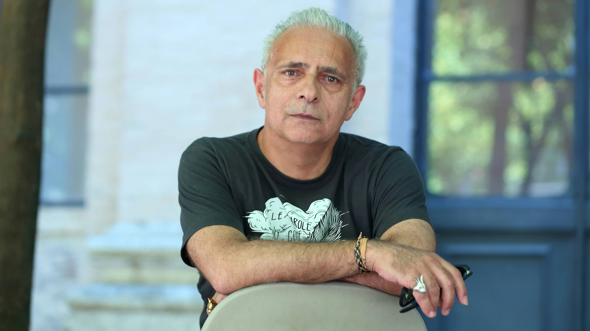 Rome: Literature Festival 2017 British novelist and screenwriter Hanif Kureishi during Photocall of the press conference of the sixth evening of Literature PUBLICATIONxINxGERxSUIxAUTxONLY MatteoxNardone