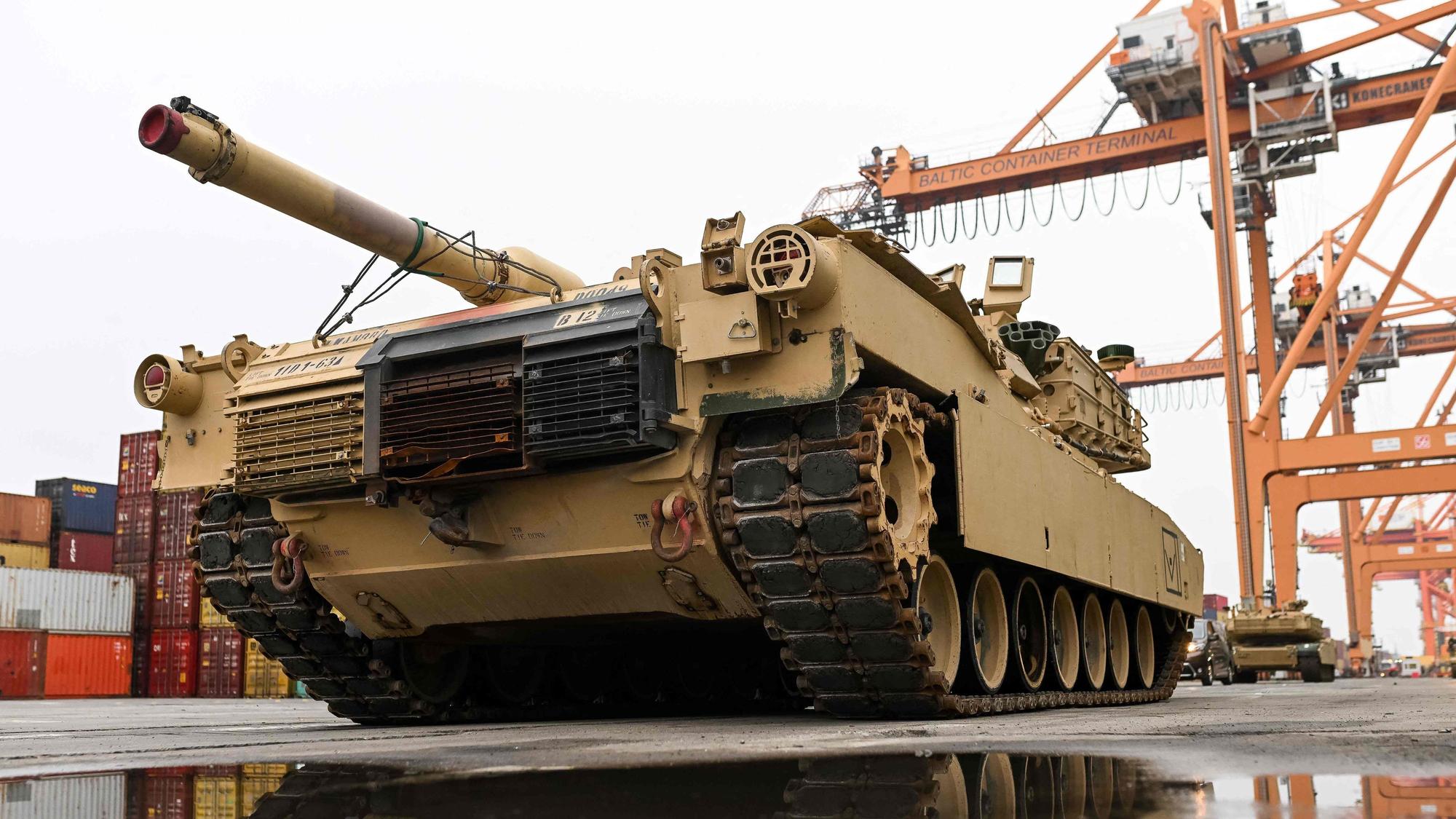 Abrams-Panzer der US-Armee